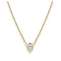 Cadena con gota de zirconia