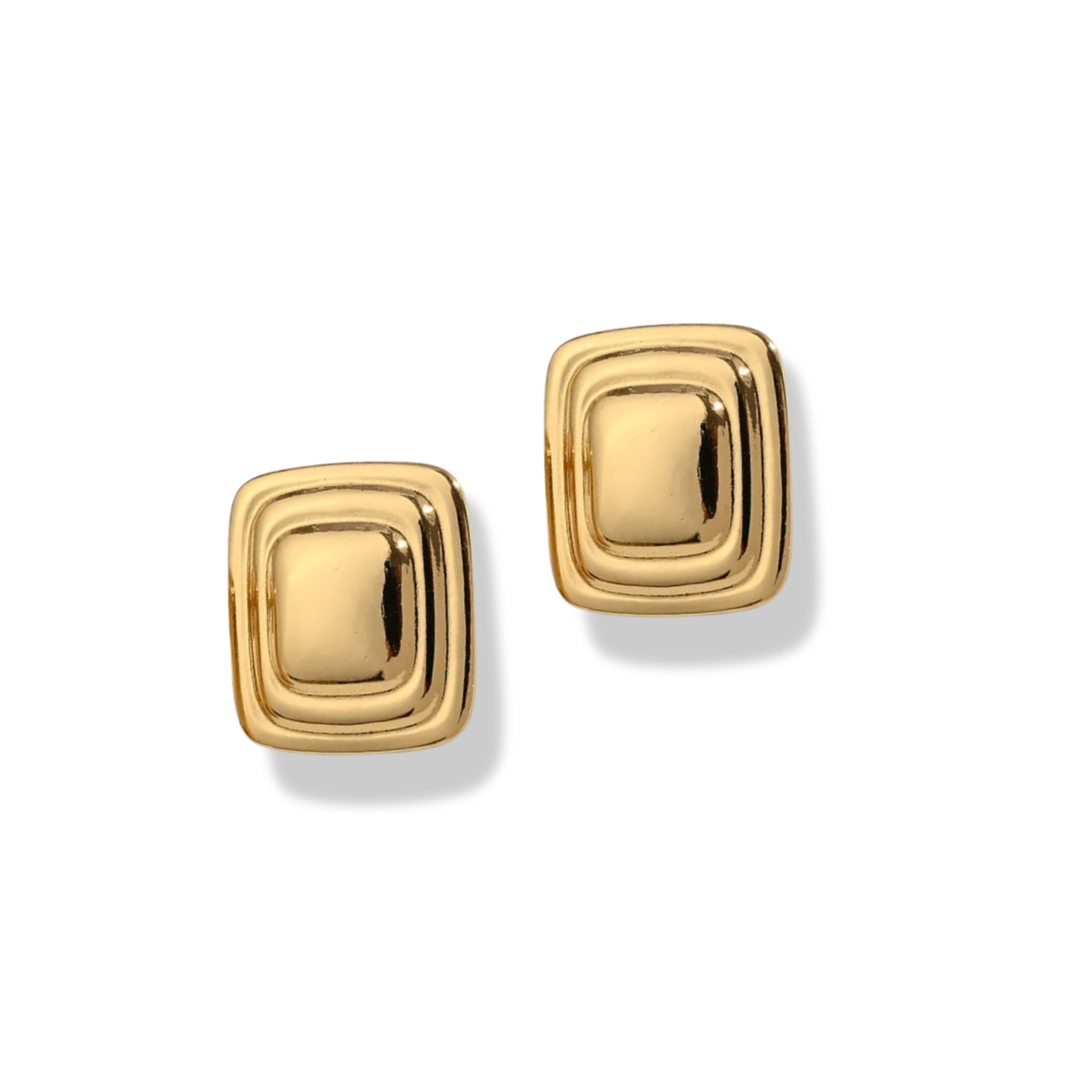 Aretes cuadrados elegantes