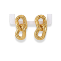 Aretes de eslabón chunky
