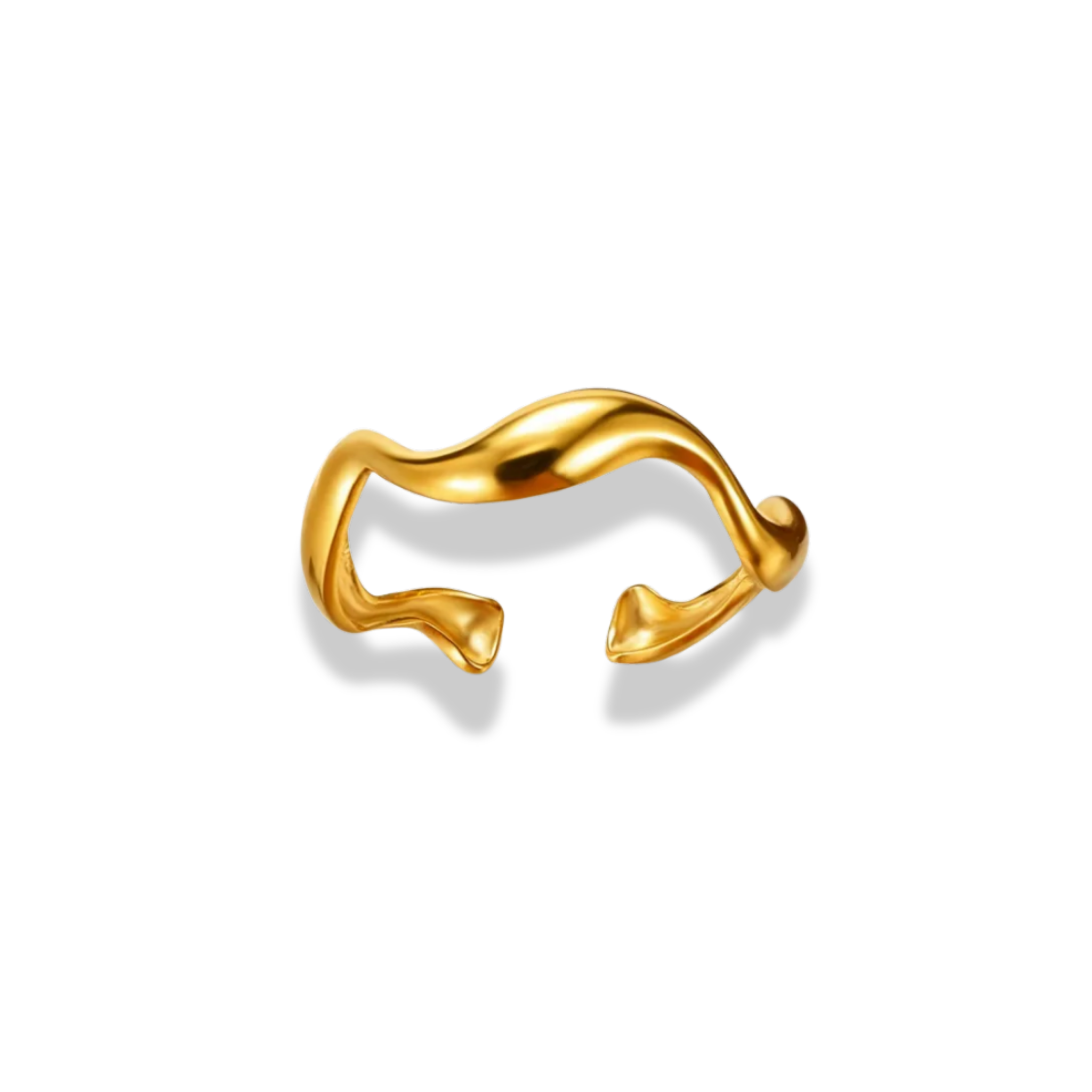 Anillo curvo ajustable asimetrico