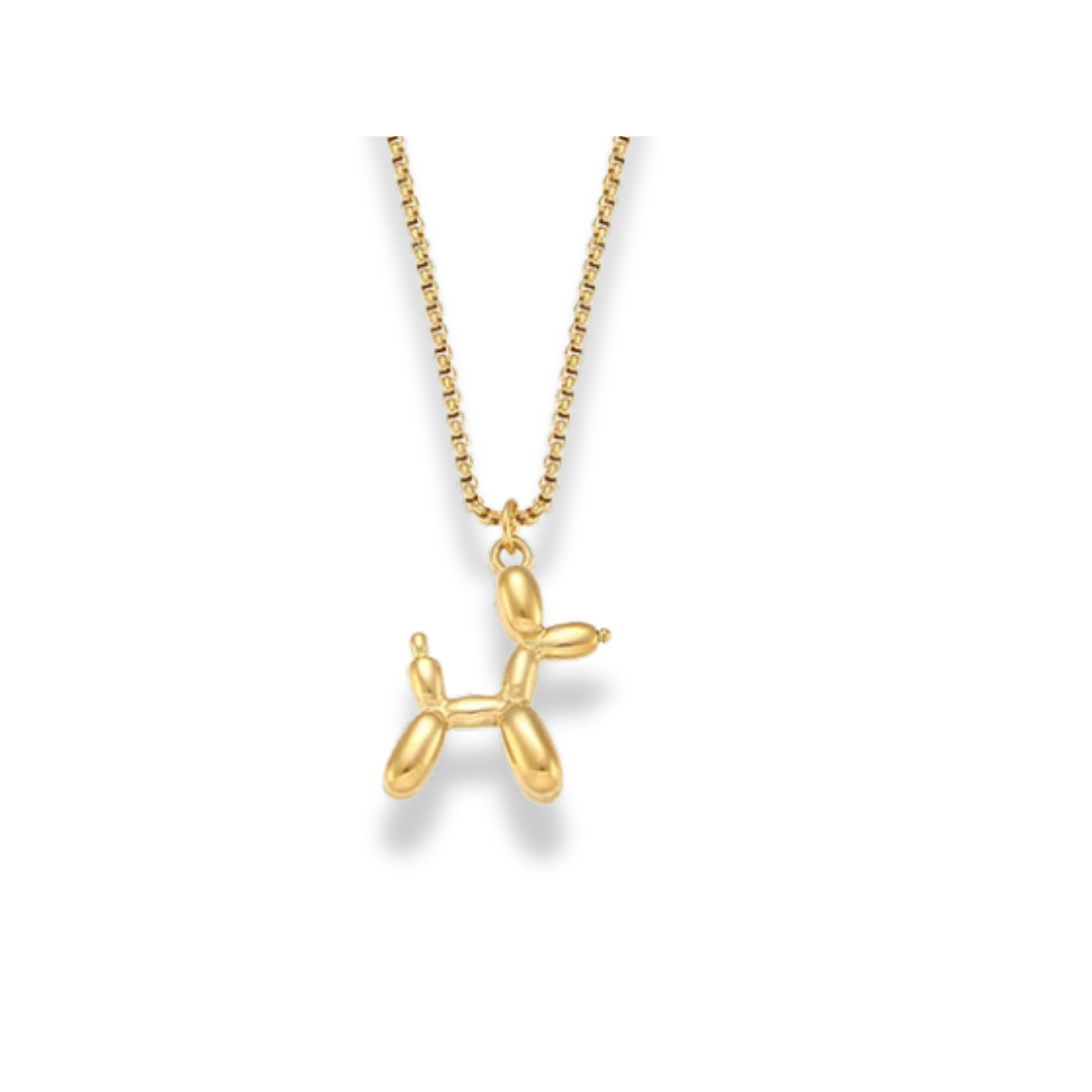 Cadena con dije de perrito