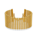 Pulsera chunky trenzada gruesa