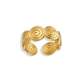Anillo con remolinos dentro