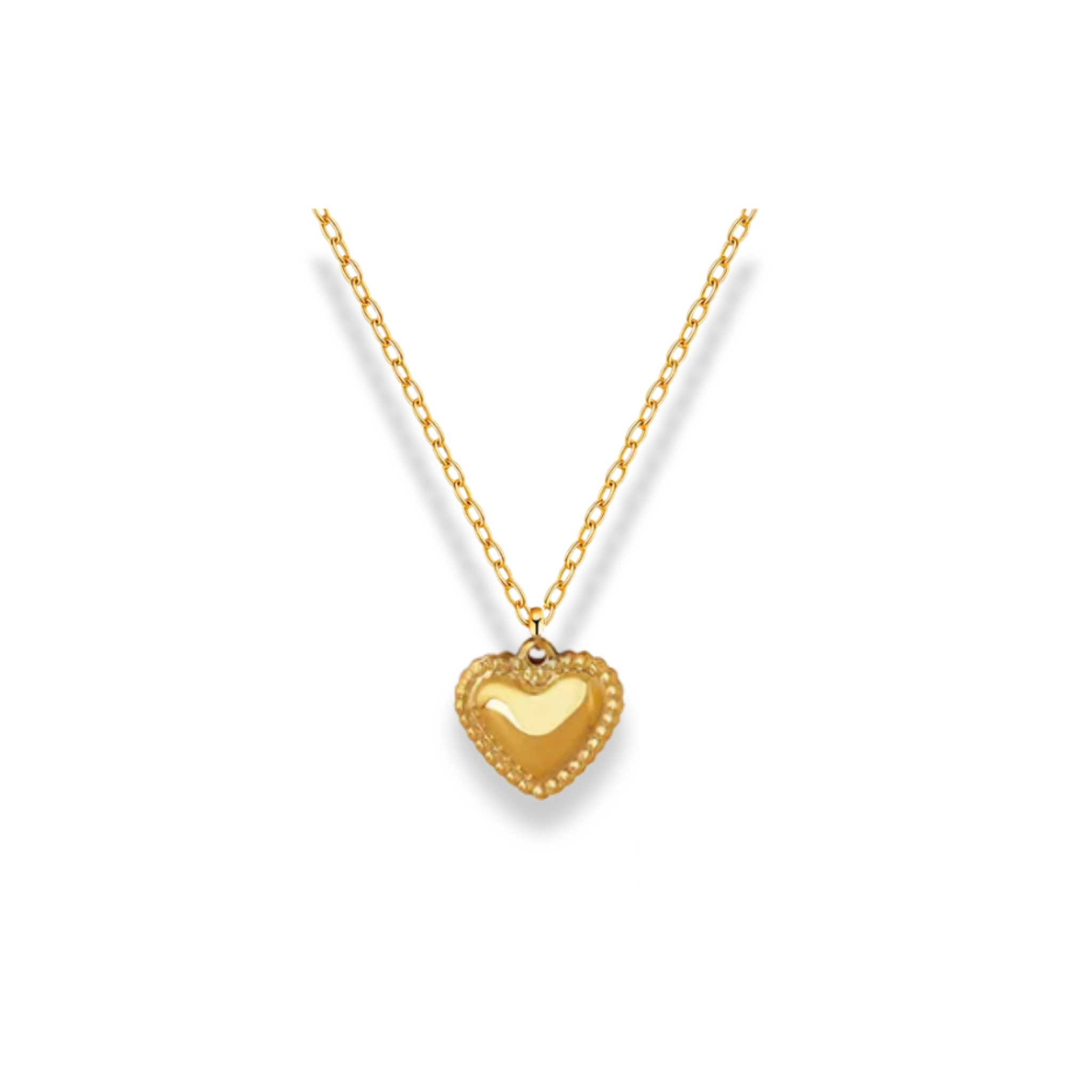 Cadena con dije de corazon
