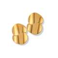 Aretes doble circulo pegado