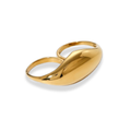 Anillo mega chunky liso