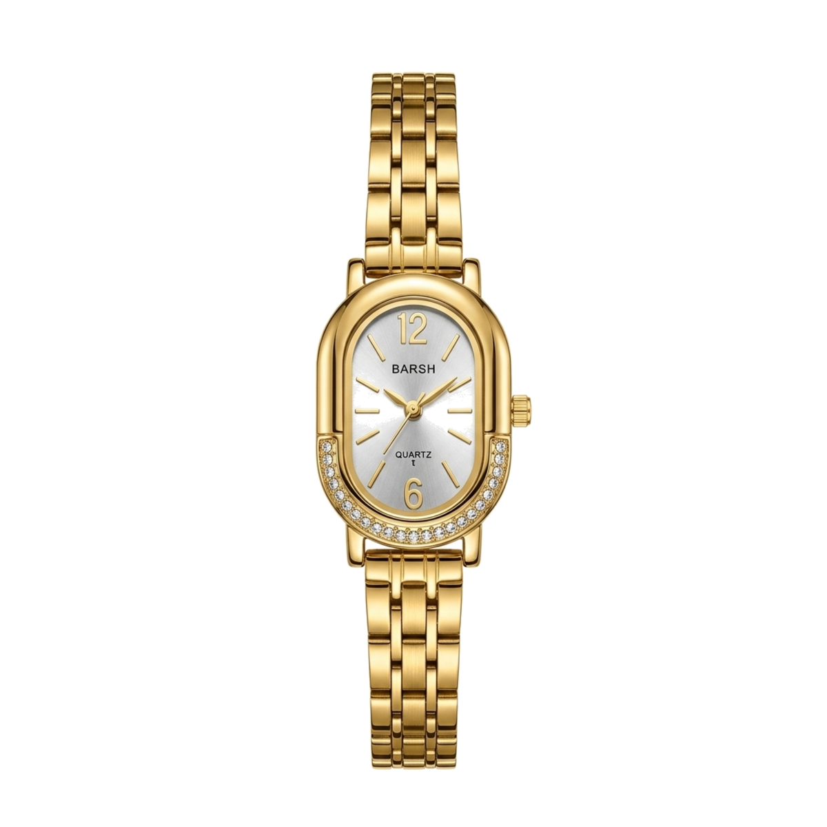 Reloj elegante ovalado