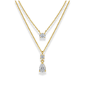Set de cadenas con zirconias