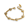 Pulsera elegante con zirconias