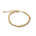 Pulsera con textura y esferas