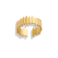 Anillo de líneas de acero inoxidable