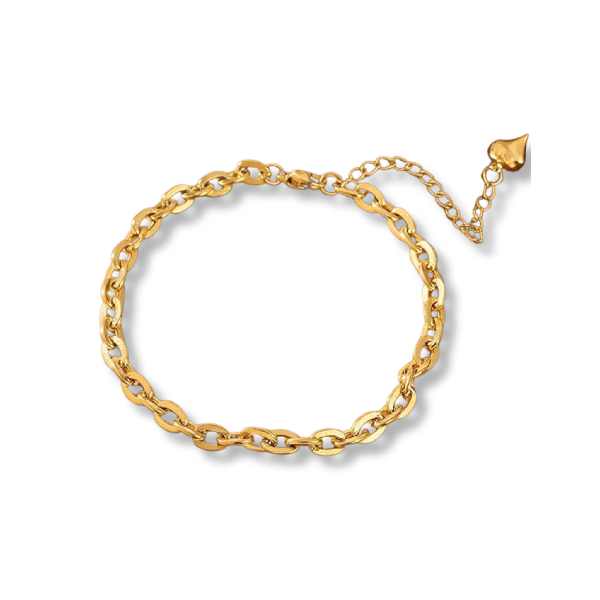 Pulsera de eslabones gruesos