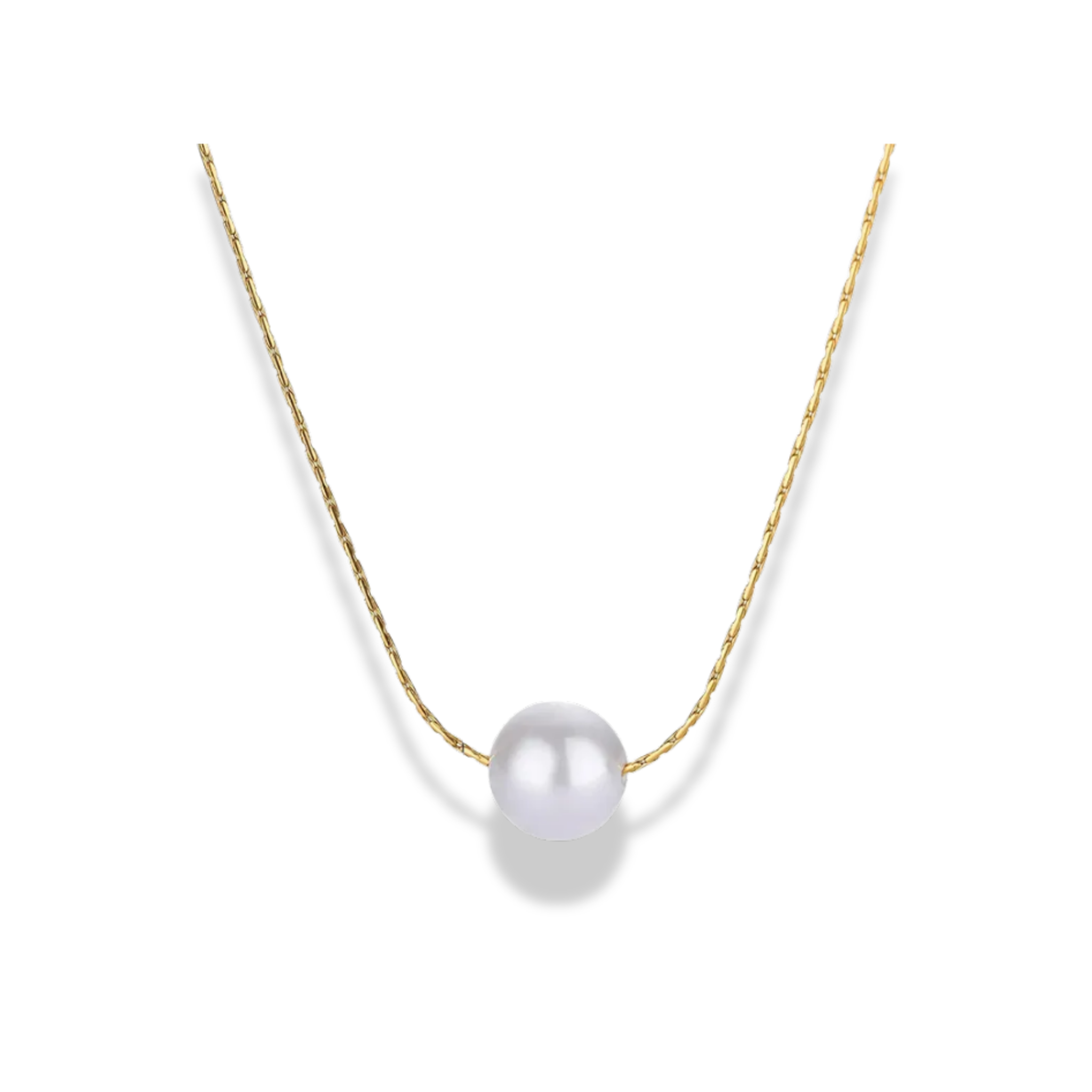 Cadena con dije de perla