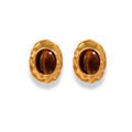 Aretes versatiles piedra cafe