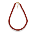 Chocker de bolitas rojas