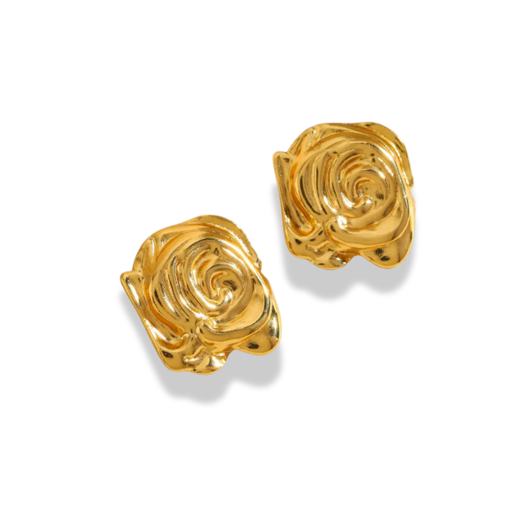 Aretes tipo rosa