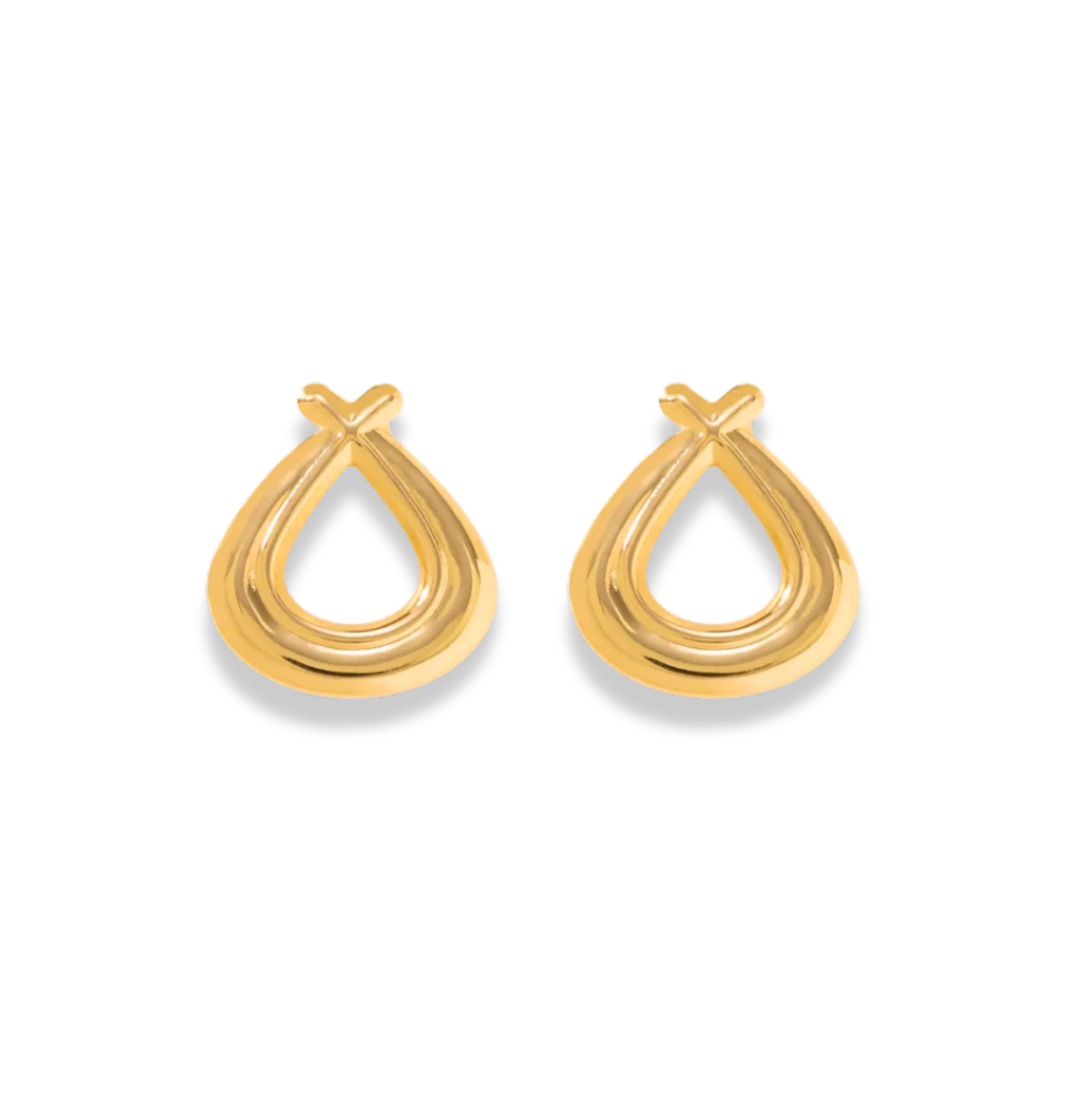 Aretes cruzados