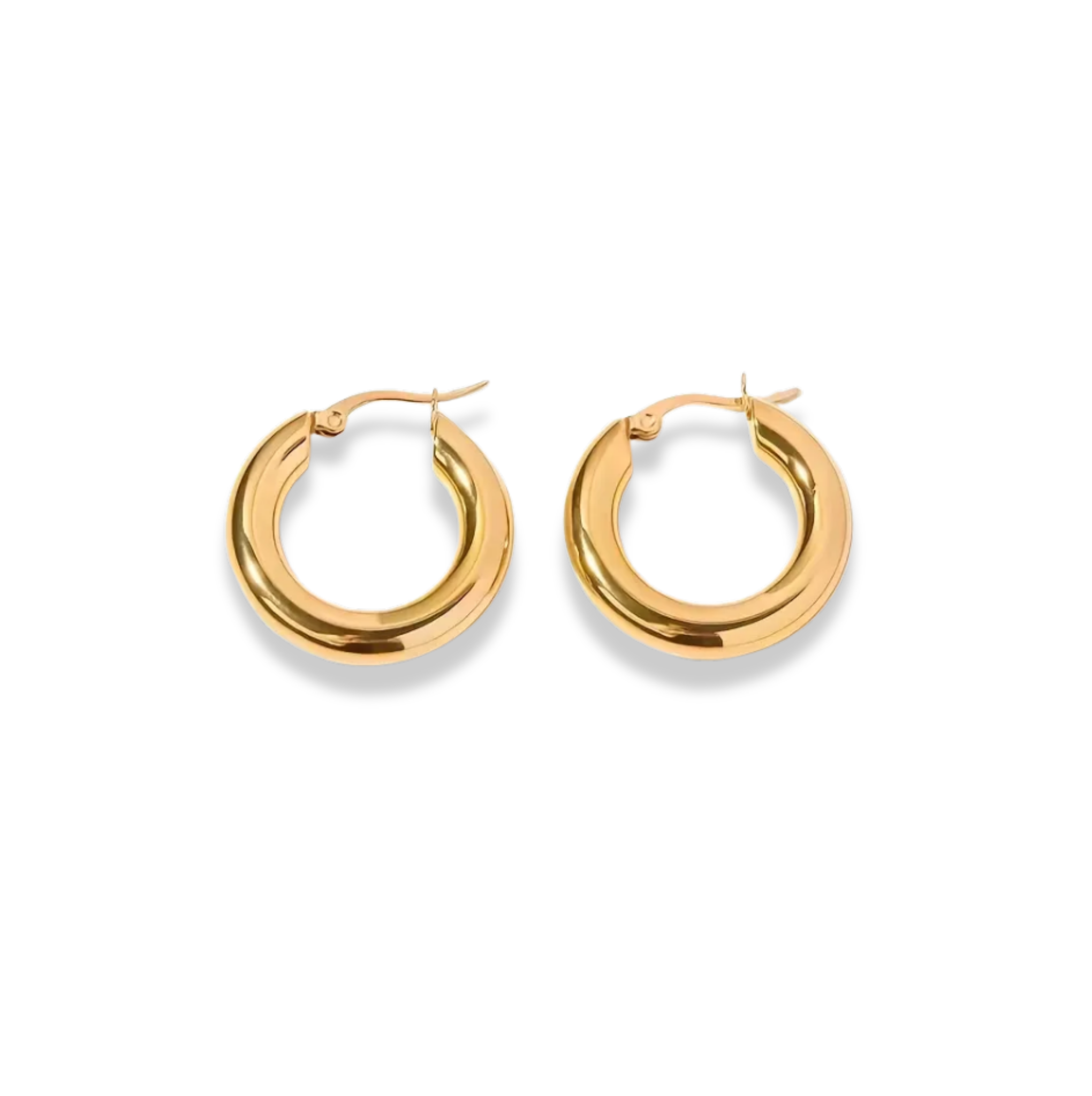 Hoops chunky lisas medianas