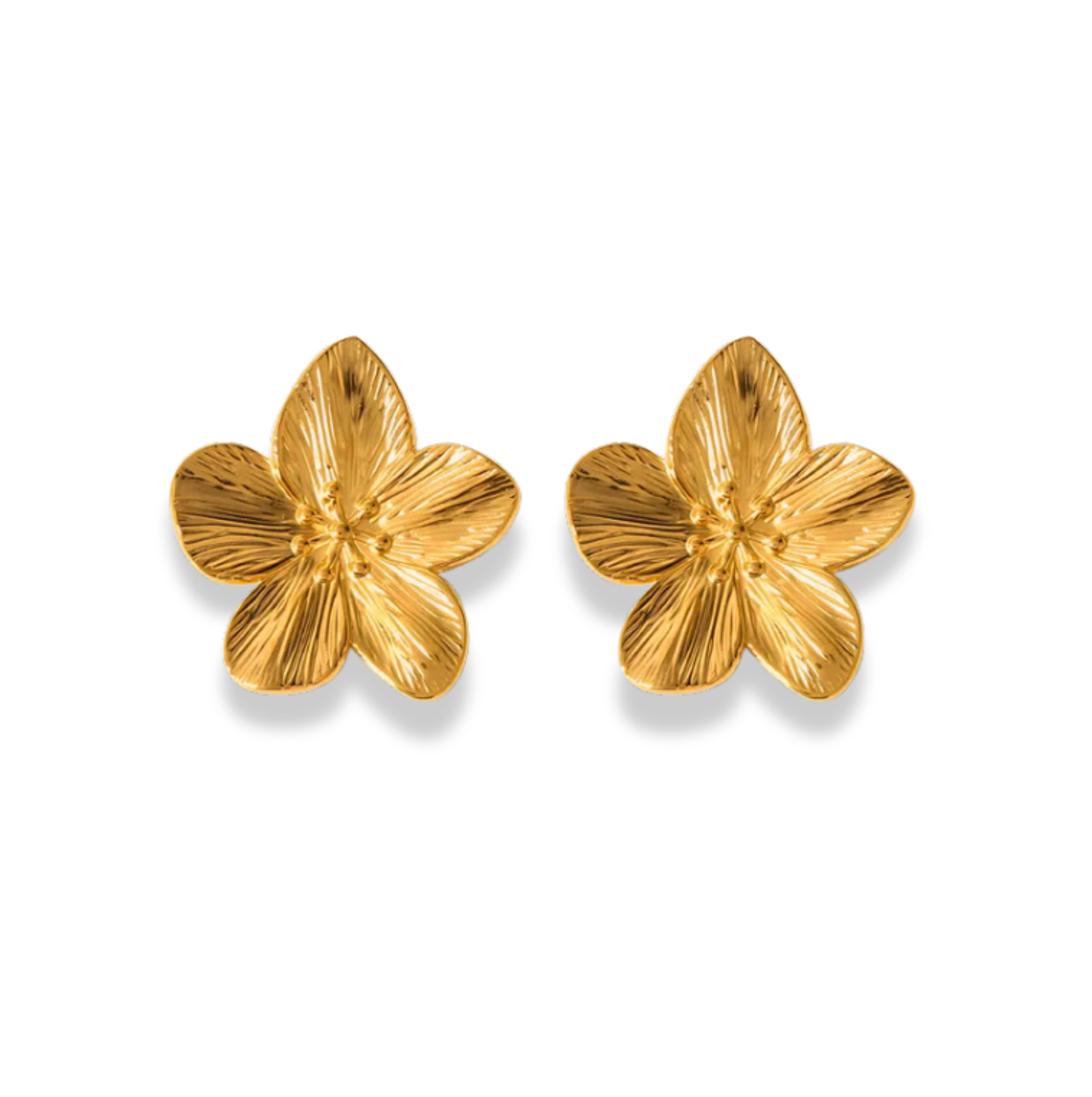 Aretes de flor tropical OL