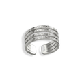 Anillo de líneas pleteado