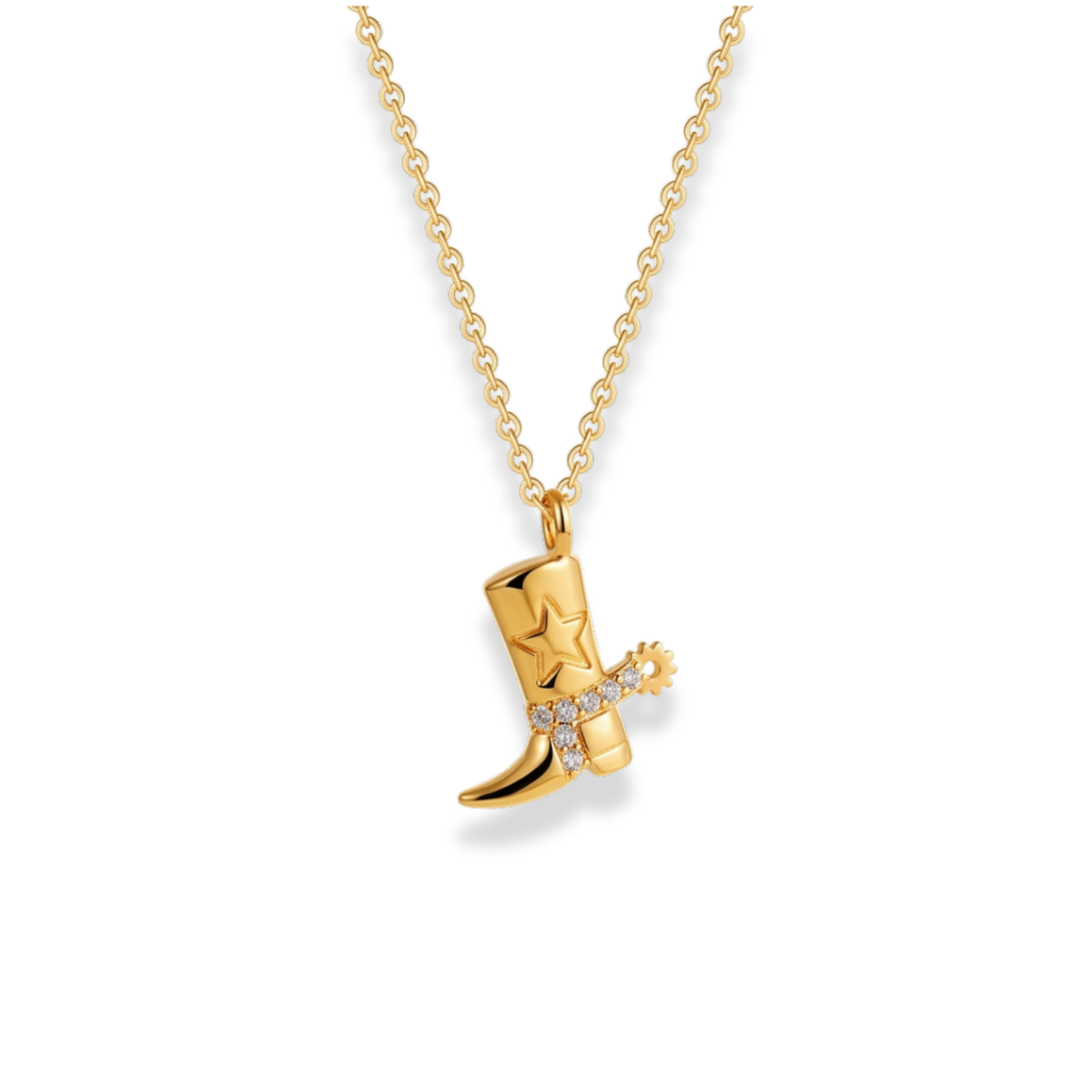 Cadena con dije de bota