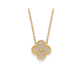 Cadena de flor con zirconias