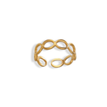 Anillo de óvalos huecos