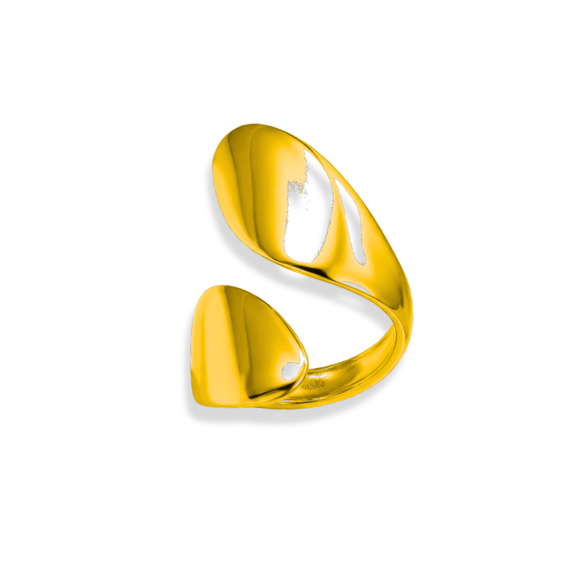 Anillo asimétrico abierto